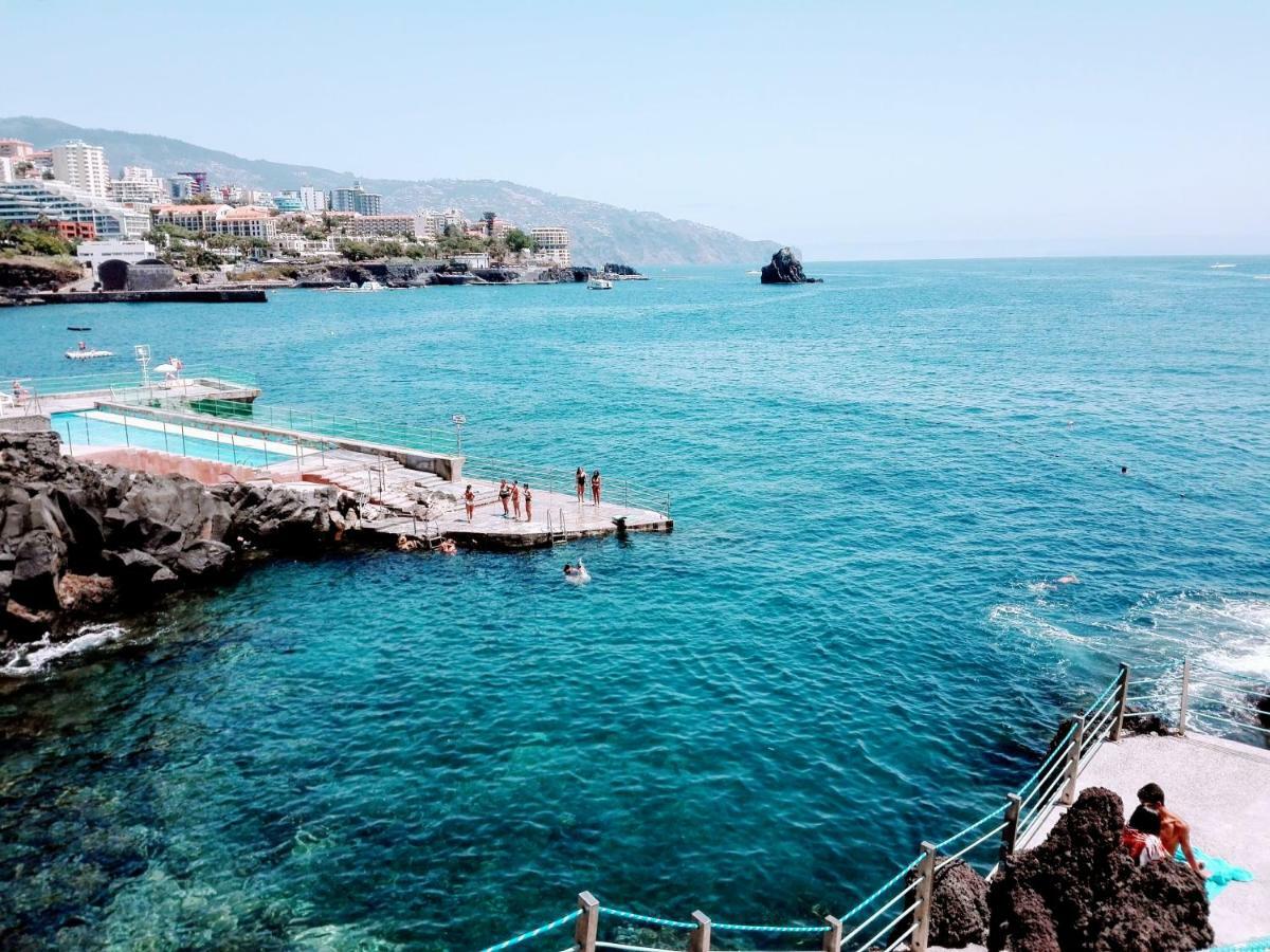 Fantastic Sea View Studio In Funchal Lejlighed Funchal  Eksteriør billede